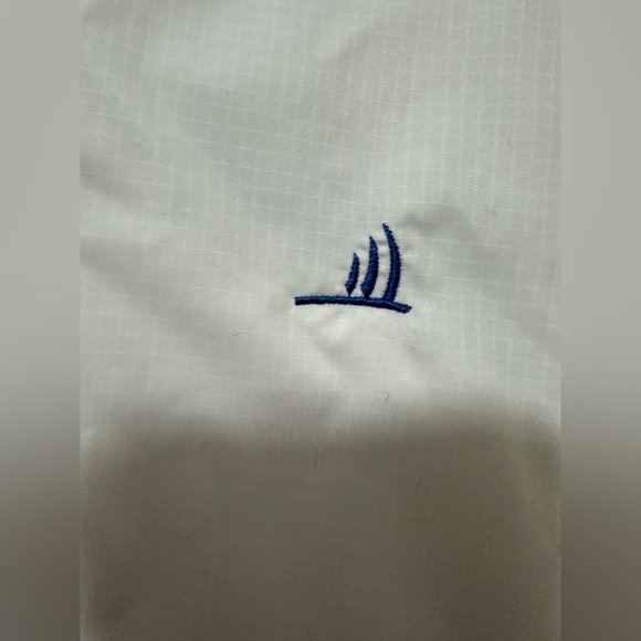 Ponant France White Nylon Hoodie Jacket size M - Picture 2 of 15